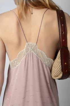 Zadig & Voltaire Risty Silk Jacquard Dress Primrose 14 Zadig & Voltaire Risty Silk Jacquard Dress Primrose -Trendy Threads Deals WWDR01336 PRIMEROSE 7