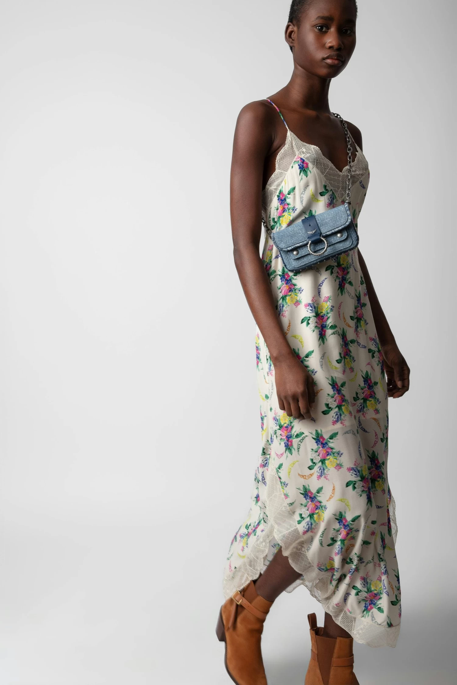 Zadig & Voltaire Ristyl Dress Mastic 4 Zadig & Voltaire Ristyl Dress Mastic - Image 2