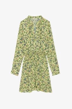 Zadig & Voltaire Rinka Dress Cedra -Trendy Threads Deals WWDR01348 CEDRA 1