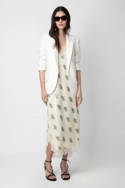 Zadig & Voltaire Ristyl Sequin Dress Mastic 10 Zadig & Voltaire Ristyl Sequin Dress Mastic -Trendy Threads Deals WWDR01350 MASTIC 3