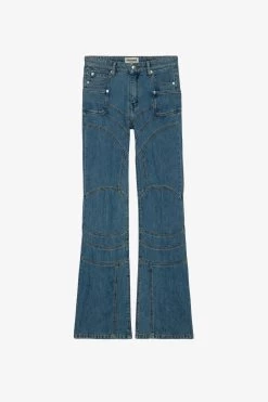 Zadig & Voltaire Elvira Jeans Light Blue -Trendy Threads Deals WWJE00233 LIGHT BLUE