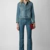 Zadig & Voltaire Elvira Jeans Light Blue