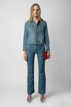 Zadig & Voltaire Elvira Jeans Light Blue