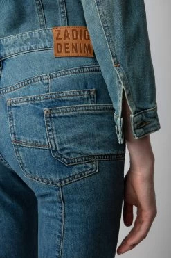 Zadig & Voltaire Elvira Jeans Light Blue -Trendy Threads Deals WWJE00233 LIGHT BLUE 5