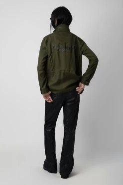 Zadig & Voltaire Kayaka Military Jacket Wakame 14 Zadig & Voltaire Kayaka Military Jacket Wakame -Trendy Threads Deals WWOW00608 WAKAME 5