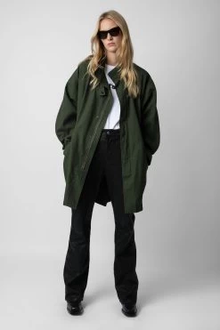 Zadig & Voltaire Kadri Parka Kaki