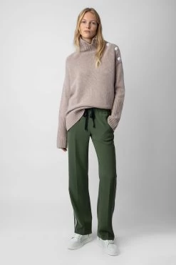 Zadig & Voltaire Pomy Pants Used Kaki