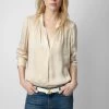 Zadig & Voltaire Tink Satin Blouse Scout -Trendy Threads Deals WWSH00021 SCOUT 2