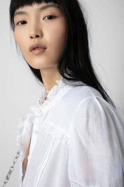 Zadig & Voltaire Trevy Blouse Judo -Trendy Threads Deals WWSH00515 JUDO 4