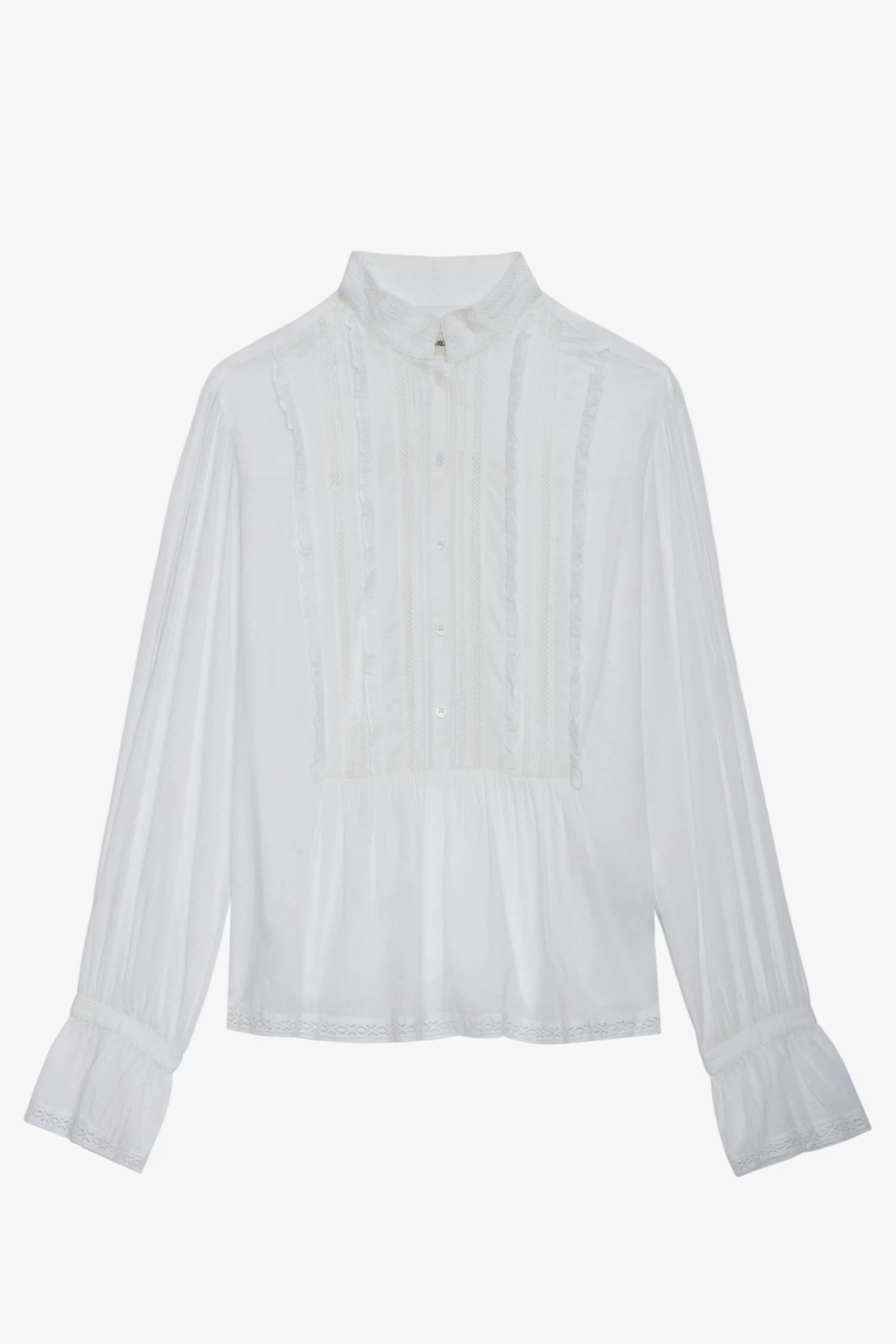Zadig & Voltaire Tricia Shirt White 9 Zadig & Voltaire Tricia Shirt White - Image 7