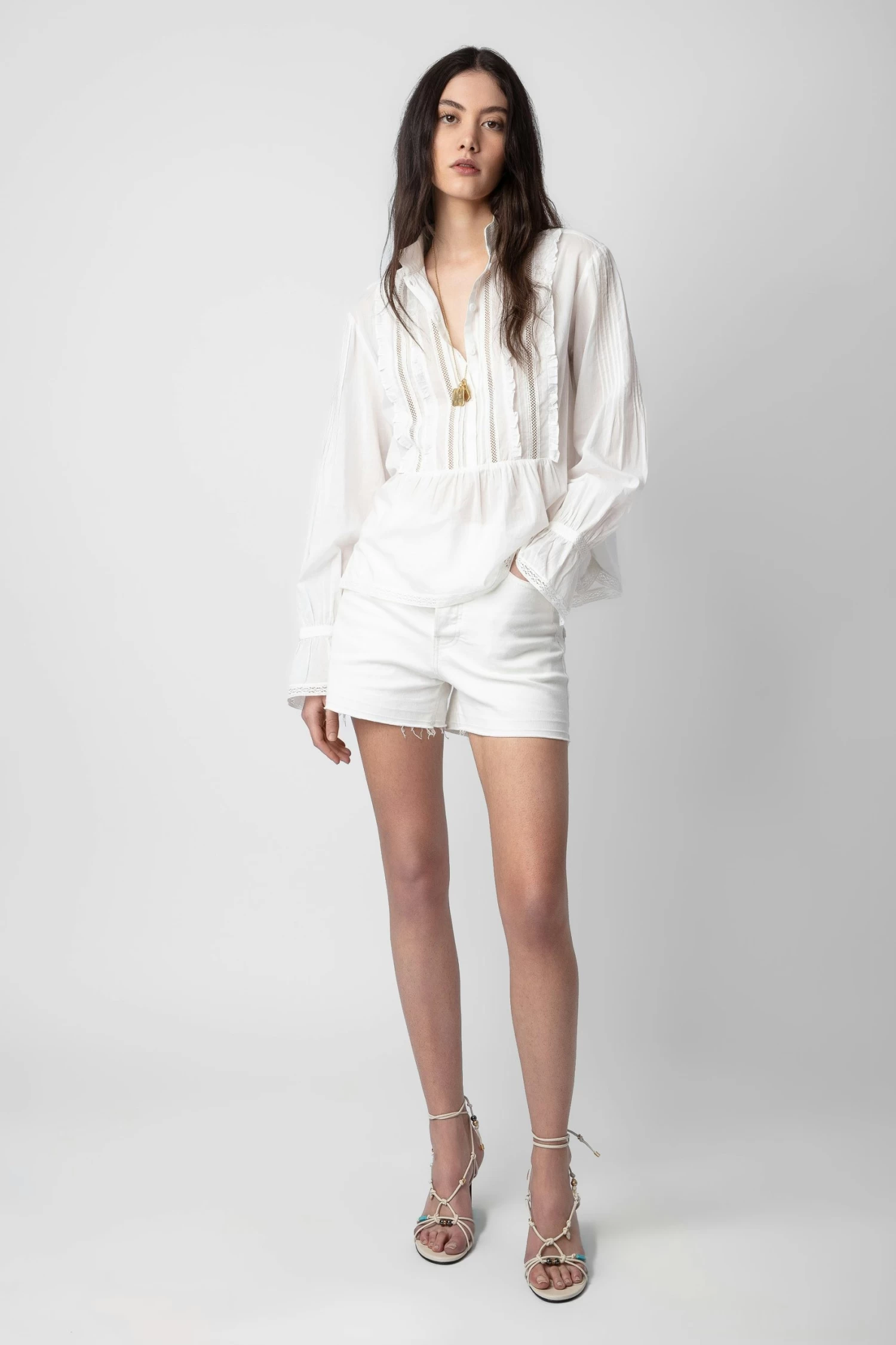 Zadig & Voltaire Tricia Shirt White 4 Zadig & Voltaire Tricia Shirt White - Image 2