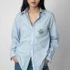 Zadig & Voltaire Taskiz Shirt Blue