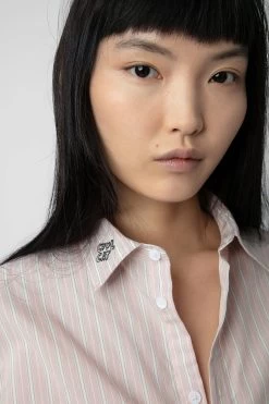 Zadig & Voltaire Sydna Shirt Primrose -Trendy Threads Deals WWSH00554 PRIMEROSE 4