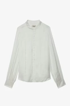 Zadig & Voltaire Twina Satin Blouse Judo 15 Zadig & Voltaire Twina Satin Blouse Judo -Trendy Threads Deals WWSH00559 JUDO