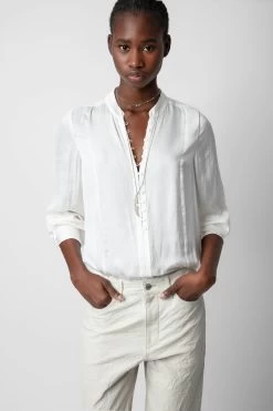 Zadig & Voltaire Twina Satin Blouse Judo