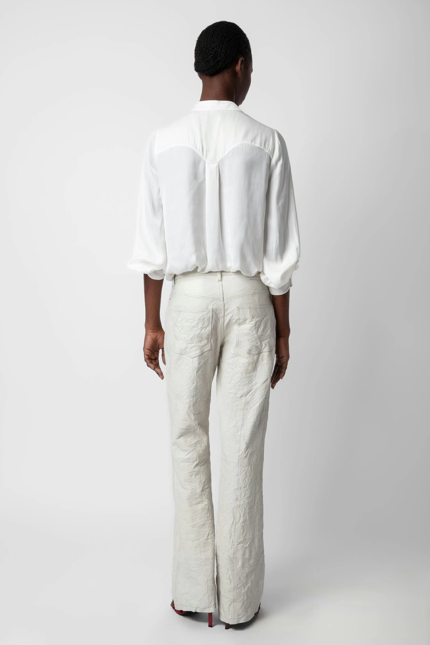 Zadig & Voltaire Twina Satin Blouse Judo 7 Zadig & Voltaire Twina Satin Blouse Judo - Image 5