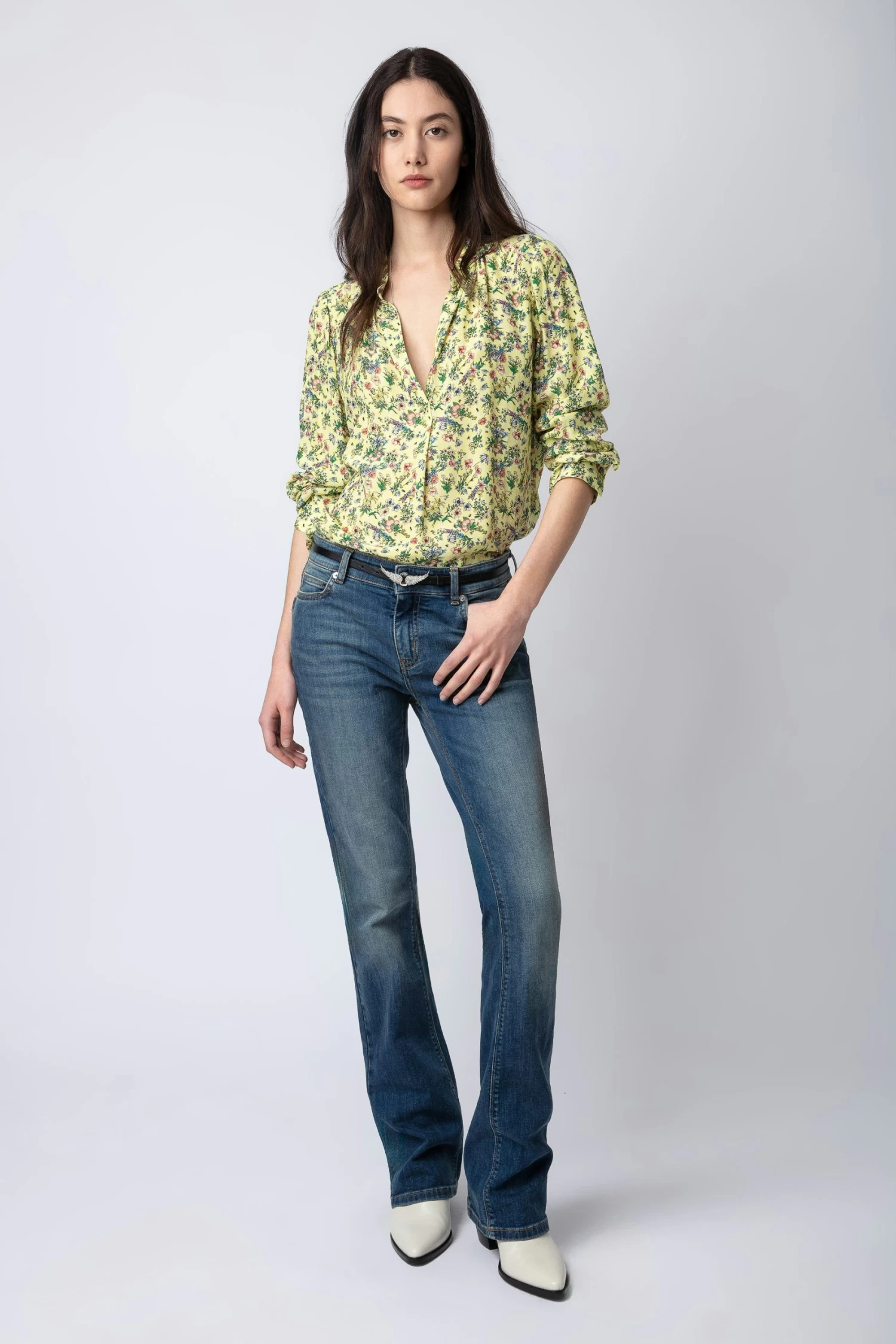 Zadig & Voltaire Tink Satin Blouse Cedra 4 Zadig & Voltaire Tink Satin Blouse Cedra - Image 2