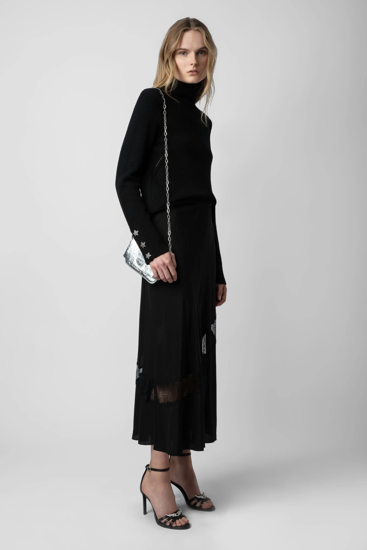 Zadig & Voltaire Jaylal Silk Skirt Black 4 Zadig & Voltaire Jaylal Silk Skirt Black - Image 2