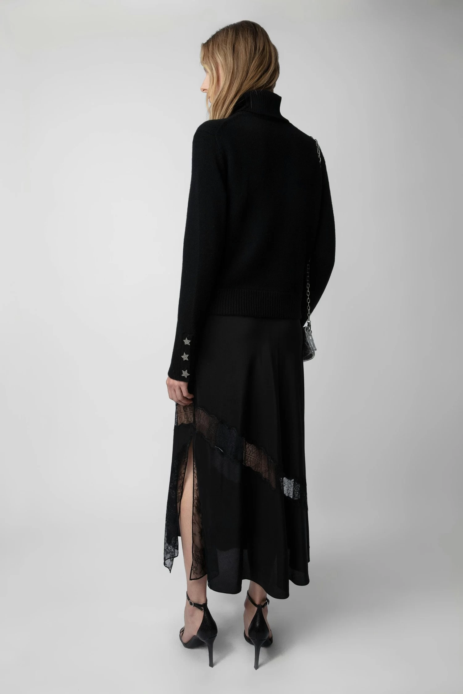 Zadig & Voltaire Jaylal Silk Skirt Black 5 Zadig & Voltaire Jaylal Silk Skirt Black - Image 3