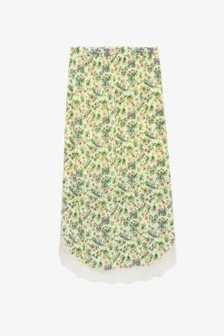 Zadig & Voltaire Joslina Skirt Cedra -Trendy Threads Deals WWSK00381 CEDRA