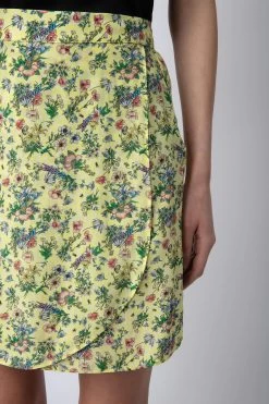 Zadig & Voltaire Joseline Skirt Cedra -Trendy Threads Deals WWSK00382 CEDRA 5 1