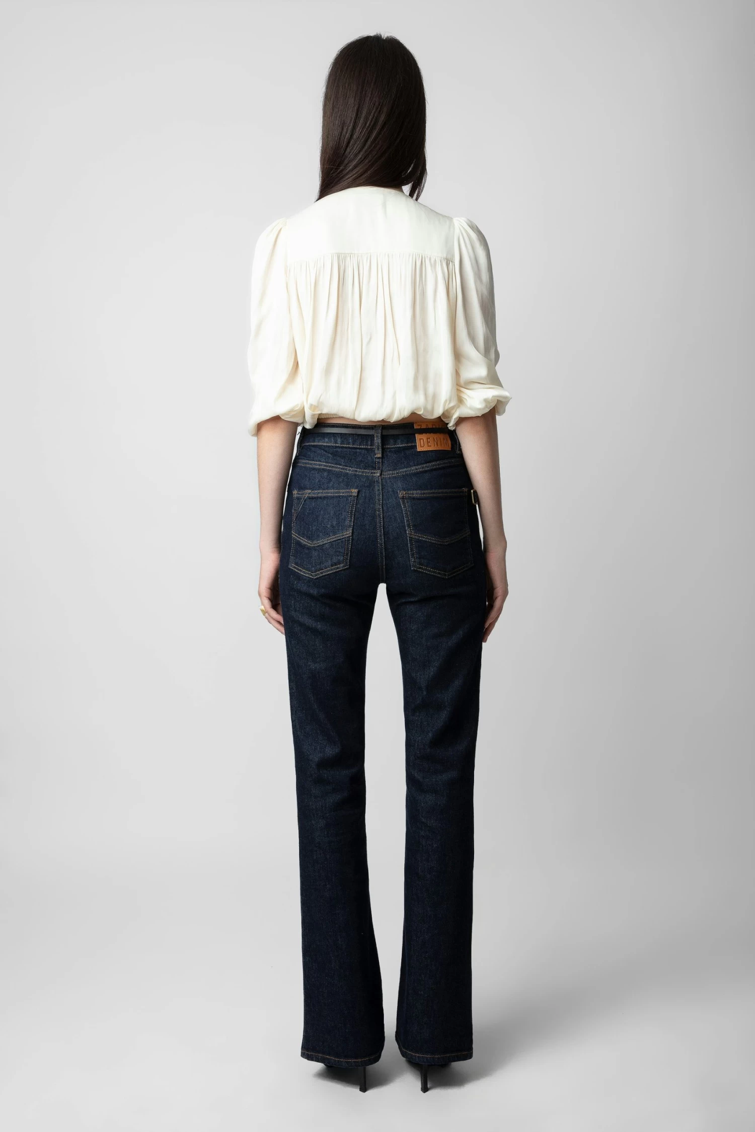 Zadig & Voltaire Tyfon Satin Top Sugar 6 Zadig & Voltaire Tyfon Satin Top Sugar - Image 4