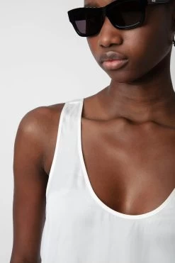 Zadig & Voltaire Carys Satin Top Judo -Trendy Threads Deals WWTO00221 JUDO 4