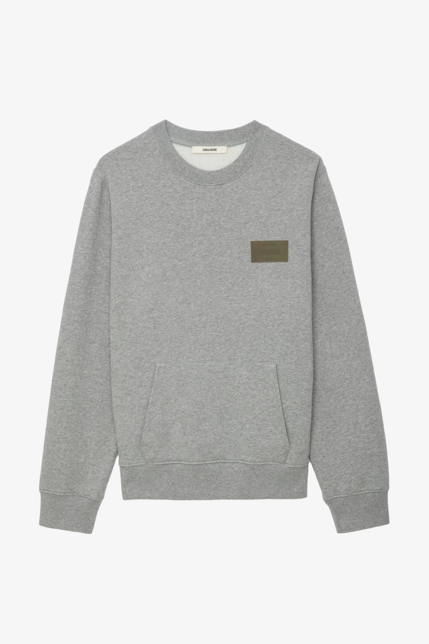 Zadig & Voltaire Aime Sweatshirt Gris Chine 7 Zadig & Voltaire Aime Sweatshirt Gris Chine - Image 5