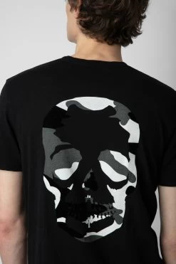 Zadig & Voltaire Stockholm T-Shirt Black -Trendy Threads Deals jmts00023 noir 5