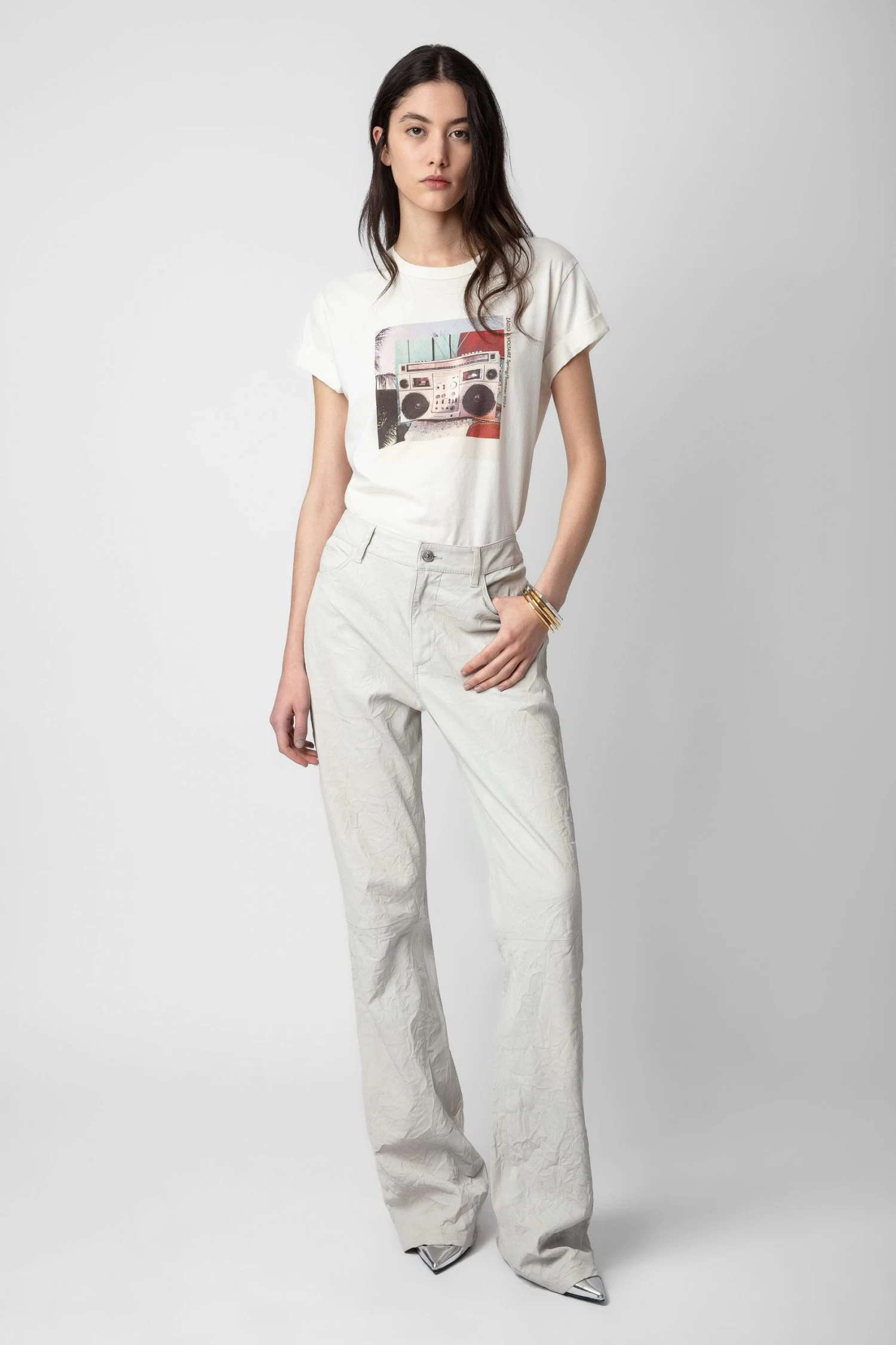 Zadig & Voltaire Anya Photoprint T-shirt Judo 3 Zadig & Voltaire Anya Photoprint T-shirt Judo