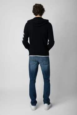 Zadig & Voltaire Clash Cardigan Black -Trendy Threads Deals kmca00009 noir 5