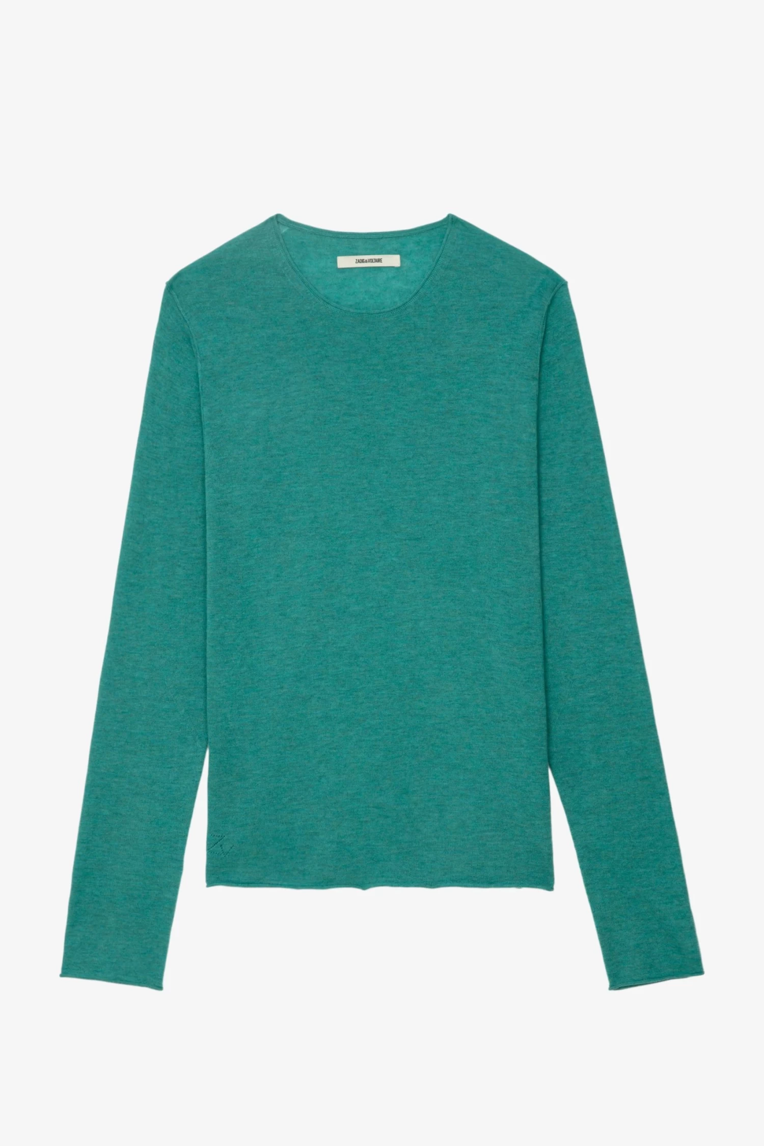 Zadig & Voltaire Teiss Cashmere Sweater Aqua 8 Zadig & Voltaire Teiss Cashmere Sweater Aqua - Image 6