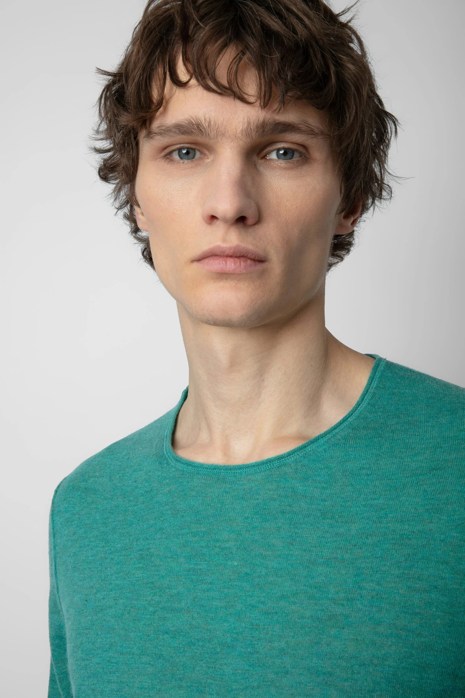 Zadig & Voltaire Teiss Cashmere Sweater Aqua 5 Zadig & Voltaire Teiss Cashmere Sweater Aqua - Image 3