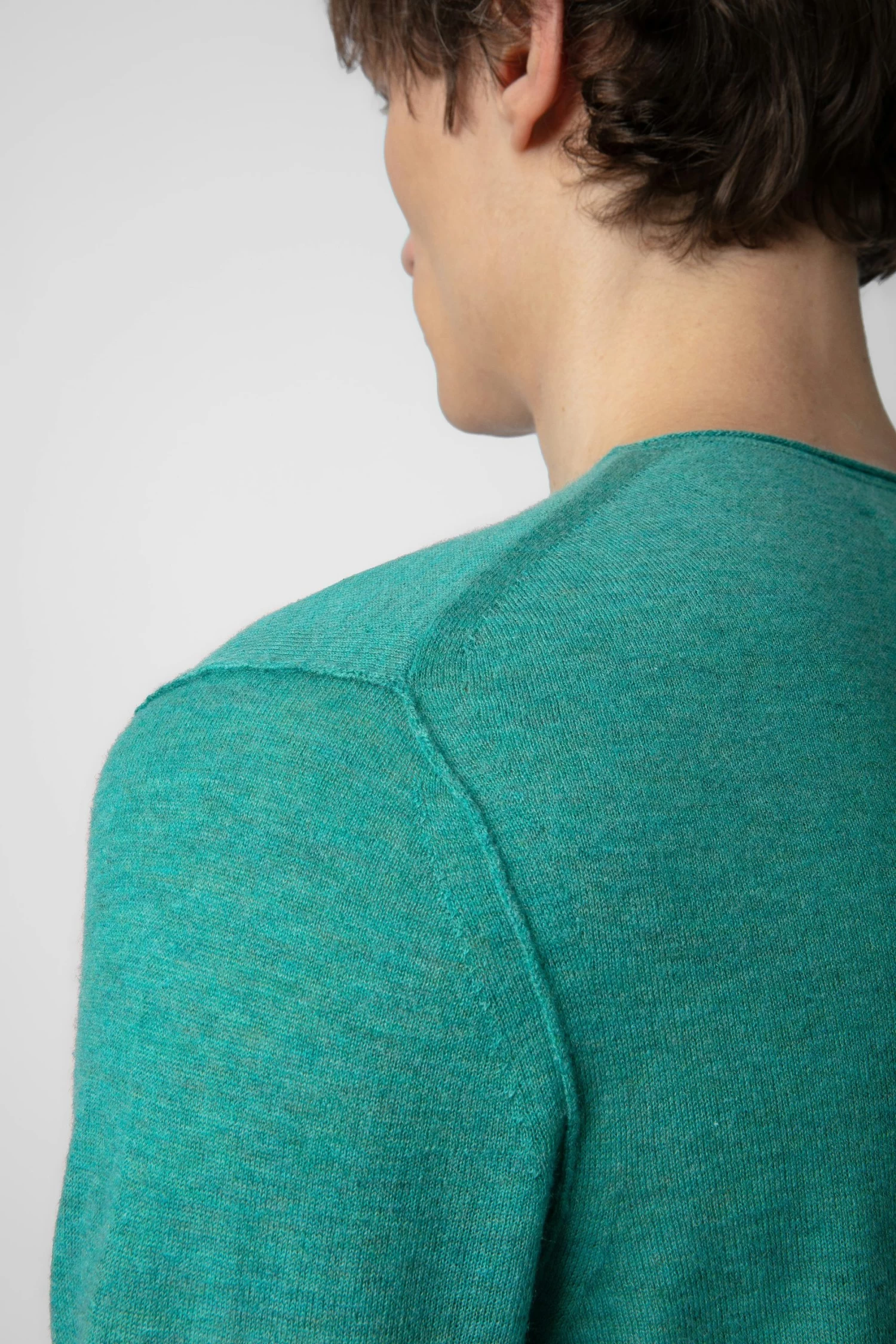 Zadig & Voltaire Teiss Cashmere Sweater Aqua 6 Zadig & Voltaire Teiss Cashmere Sweater Aqua - Image 4