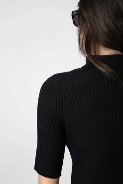 Zadig & Voltaire Lyam Top Black 12 Zadig & Voltaire Lyam Top Black -Trendy Threads Deals kwtt00107 noir 14