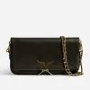 Zadig & Voltaire Rock Clutch Military -Trendy Threads Deals lwba00001 military