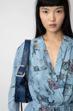 Zadig & Voltaire Le Cecilia XS Bag Storm -Trendy Threads Deals lwba00019 storm 8