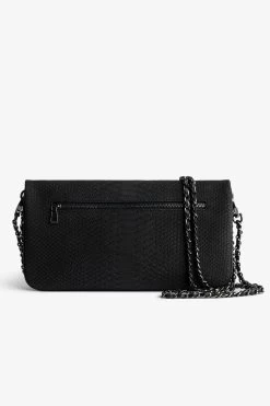 Zadig & Voltaire Rock Soft Savage Clutch Black 10 Zadig & Voltaire Rock Soft Savage Clutch Black -Trendy Threads Deals lwba02223 noir 4 1