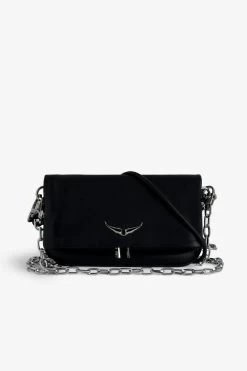 Zadig & Voltaire Rock Nano Eternal Clutch Black