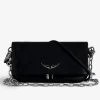 Zadig & Voltaire Rock Eternal Clutch Black 1 Zadig & Voltaire Rock Eternal Clutch Black -Trendy Threads Deals lwba02411 noir