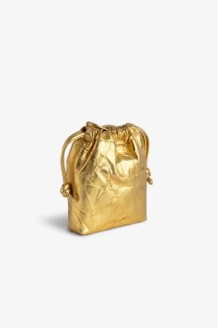 Zadig & Voltaire Rock To Go Metallic Bag Gold 11 Zadig & Voltaire Rock To Go Metallic Bag Gold -Trendy Threads Deals lwba02453 gold 4