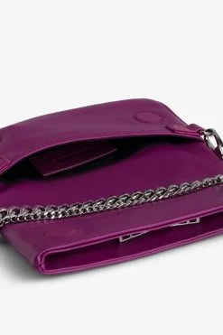 Zadig & Voltaire Rock Nano Lucky Charms Clutch Glam -Trendy Threads Deals lwba02466 glam 5