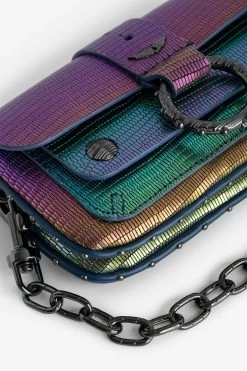 Zadig & Voltaire Kate Wallet Embossed Metallic Bag Rainbow 12 Zadig & Voltaire Kate Wallet Embossed Metallic Bag Rainbow -Trendy Threads Deals lwba02475 rainbow 4