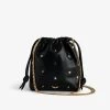 Zadig & Voltaire Rock To Go Lucky Charms Bag Black -Trendy Threads Deals lwba02497 noir