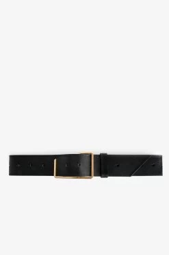 Zadig & Voltaire La Cecilia Obsession Belt Black