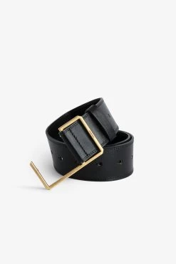 Zadig & Voltaire La Cecilia Obsession Belt Black 8 Zadig & Voltaire La Cecilia Obsession Belt Black -Trendy Threads Deals lwbt00295 noir 3