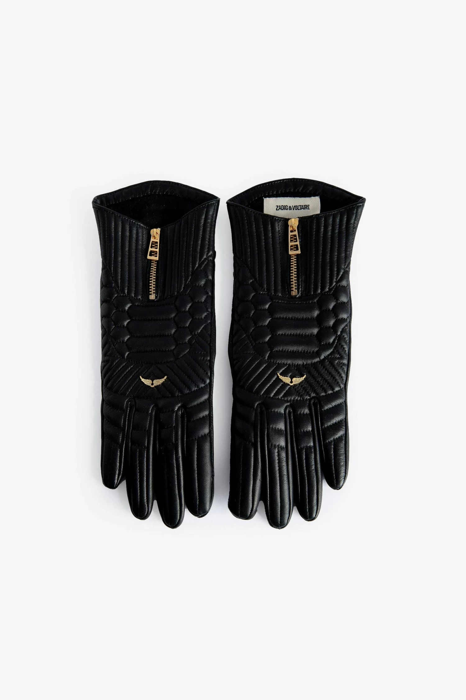 Zadig & Voltaire Out Of Hands Gloves Black 3 Zadig & Voltaire Out Of Hands Gloves Black