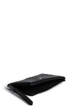 Zadig & Voltaire ZV Card Card Holder Black -Trendy Threads Deals lwsg00060 noir 3 1