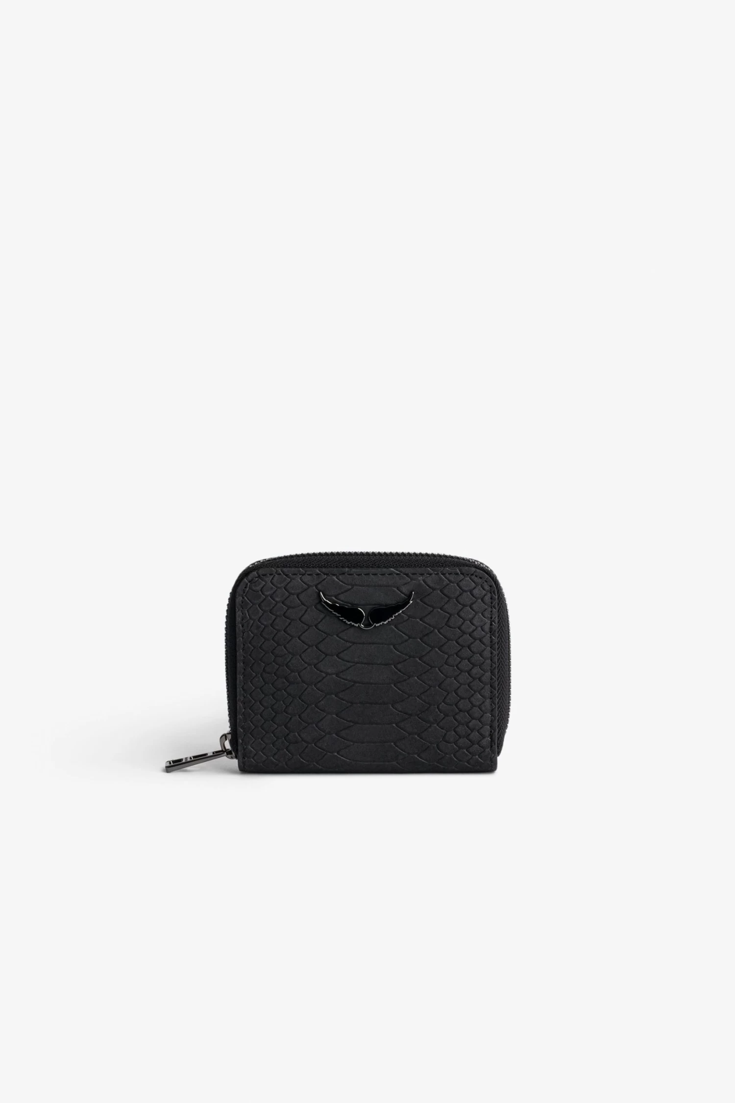 Zadig & Voltaire Mini ZV Soft Savage Wallet Black 3 Zadig & Voltaire Mini ZV Soft Savage Wallet Black