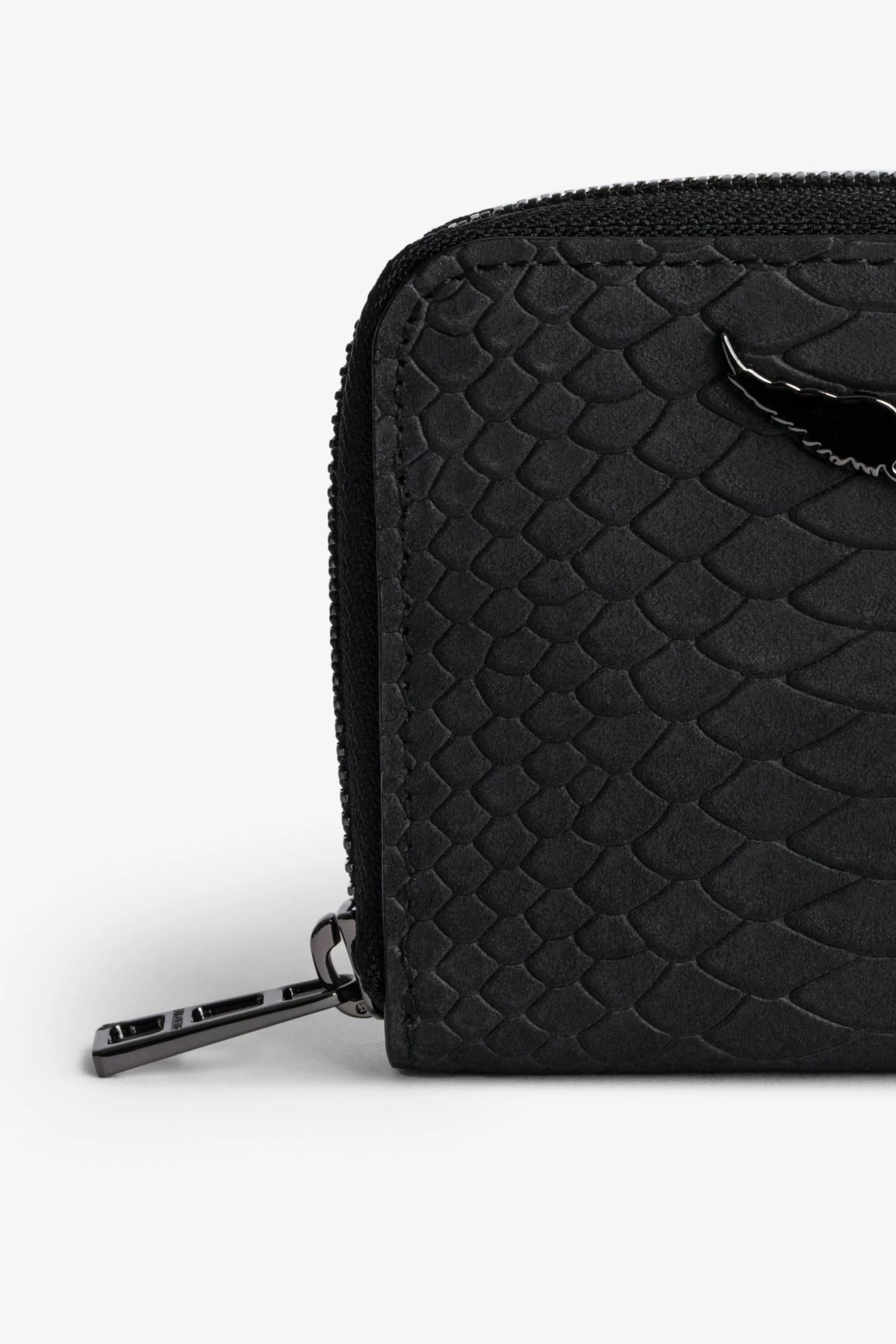 Zadig & Voltaire Mini ZV Soft Savage Wallet Black 5 Zadig & Voltaire Mini ZV Soft Savage Wallet Black - Image 3